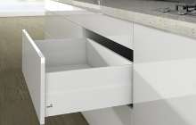 Afbeeldingen van Frontlade Set met TopSide H218/126 L500 Wit