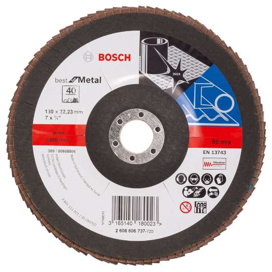 Afbeeldingen van Bosch Lamellenschuurschijf X571, Best for Metal