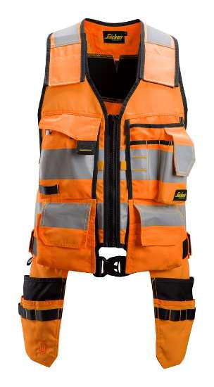 Afbeeldingen van Snickers toolvest 4230-5504 maat M oranje