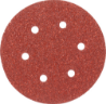Afbeeldingen van Kelfort schuurschijf 150mm rood 10st 6 gaten