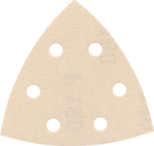 Afbeeldingen van Kelfort schuurvel delta 96mm wit 10st.