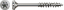 Afbeeldingen van Spax spaanplaatschroef 4Cut - Ø8x280mm T40 - verzonken multikop deeldraad RVS