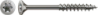 Afbeeldingen van Spax spaanplaatschroef 4Cut - Ø8x240mm T40 - verzonken multikop deeldraad RVS