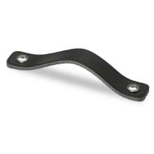 Afbeeldingen van Hettich Greep Nica, boorafstand 64, L 94 mm, B 25 mm, H 3 mm, zwart leer
