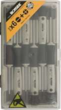 Afbeeldingen van Ironside precisieschr.dr.set 6dlg a-st. sl+ph