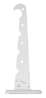 Afbeeldingen van Siro Wasdroger metaal - boorafstand 89mm/L 307mm/H 59mm/B 31mm - wit 