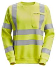 Afbeeldingen van ProtecWork, Dames Sweatshirt, High-Vis Klasse 3/2