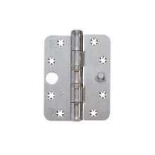 Afbeeldingen van Axa Veiligheids kogelscharnier - 3mm 114x89 - rondhoek ongemonteerd 