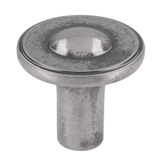 Afbeeldingen van Siro Meubelknop metaal - L 30mm/H 28mm/B 30mm antiek zilver 