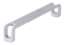 Afbeeldingen van Siro Meubelgreep metaal - boorafstand 160mm/L 169mm/H 29mm/B 20mm chroom mat 