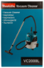 Afbeeldingen van Makita VC2000L 230V stofzuiger L-klasse, met