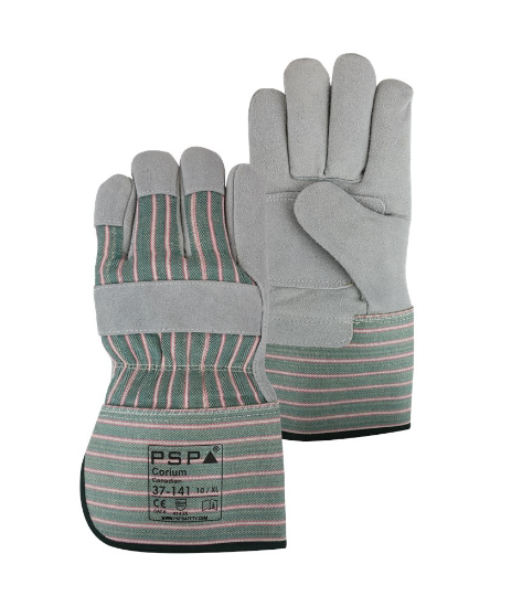 Afbeeldingen van PSP 37-141 handschoen splitleder amerikaantje