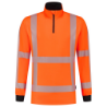 Afbeeldingen van Tricorp zip sweater RWS Revisible - maat 4XL - fluor oranje 