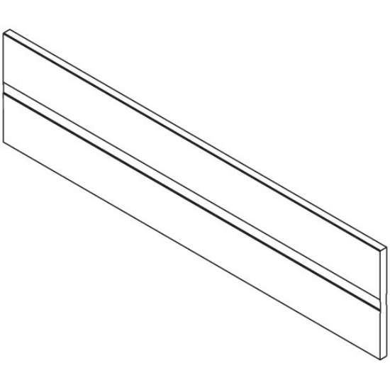Afbeeldingen van Blum Dwarsverdeling - lengte 152 mm zonder bevestigingen - zijdewit Z40L152A