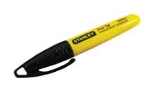 Afbeeldingen van Stanley mini markeerstift - zwart - 72 stuks