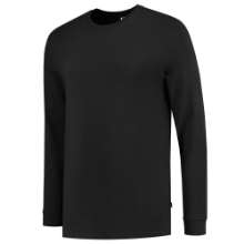 Afbeeldingen van Tricorp T-Shirt lange mouw 60°c wasbaar 101015 Zwart XS