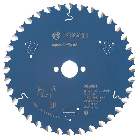 Afbeeldingen van Bosch Cirkelzaagblad Expert for Wood
