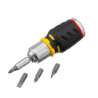Afbeeldingen van Stanley ratelschroevendraaier FatMax - Stubby 6 bits