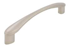 Afbeeldingen van Siro Meubelgreep metaal - boorafstand 128mm/L 150mm/H 29mm/B 16mm - nikkel mat 