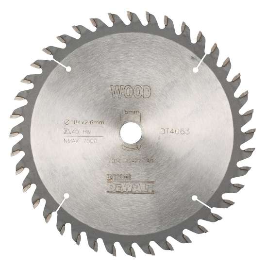 Afbeeldingen van DeWALT Cirkelzaagblad DT4063