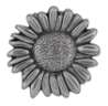 Afbeeldingen van Siro Meubelknop metaal - L 47mm/H 24mm/B 47mm - antiek zilver 