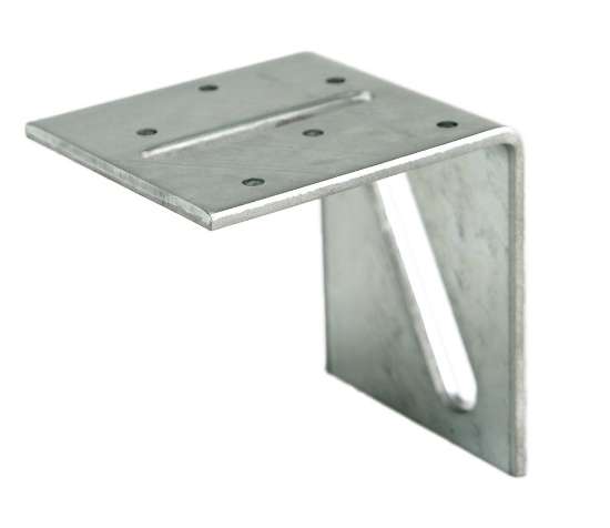 Afbeeldingen van GB Hoekanker zwaar - 80x80 72x4 - Zink Magnesium