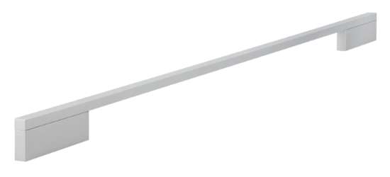 Afbeeldingen van Siro Meubelgreep metaal - boorafstand 480/576mm/L 604mm/H 29mm/B 10mm mat aluminium 
