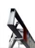 Afbeeldingen van Enkel oploopbaar - aluminium trap (gecoat)