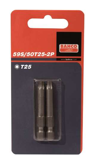 Afbeeldingen van Bahco 59S/50T-2P x2 bits 50mm 1/4