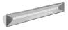 Afbeeldingen van Siro Meubelgreep metaal - boorafstand 192mm/L 227mm/H 23mm/B 30mm chroom glanzend/wit 