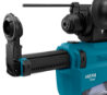 Afbeeldingen van Makita Combihamer, DHR182ZWJU - 18v - inclusief stofafzuiging in Mbox 