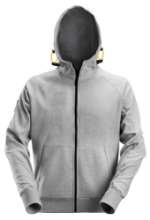 Afbeeldingen van Snickers hoodie 2880-2800 maat L licht grijs