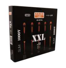 Afbeeldingen van Bahco ergonomische schroevendraaier set voor gleuf/Ph/Pz/torx en combi-tip ph vde 12 Delig