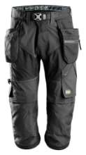 Afbeeldingen van Snickers Pirate broek 6905 maat 044 Zwart