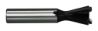 Afbeeldingen van Makita zwaluwstaartfrees - Ø12,7x13mm 14° - schacht Ø8mm 2 beitels