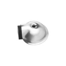 Afbeeldingen van INTERSTEEL Deurstop bol ø65mm met nokken rvs geborsteld 4421