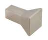Afbeeldingen van Siro Meubelknop metaal - L 15mm/H 24mm/B 15mm - RVS effect 
