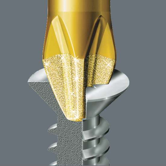 Afbeeldingen van Wera bit BiTorsion Diamond 855/1 BDC PZ 25mm Pozidriv