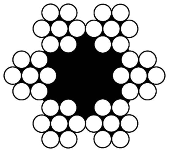Afbeeldingen van Dulimex STK670090 staalkabel 6x7+TWK
