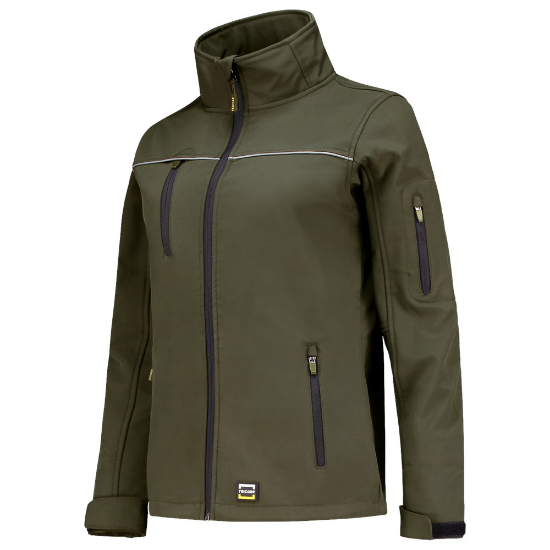Afbeeldingen van Tricorp softshell jack 402009 - maat 4XL - army 