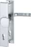 Afbeeldingen van Hoppe Inbraakwerend-wisselgarnituur aluminium London 61G/2235/2214/113 Deurdikte 56mm - PC92 - F1