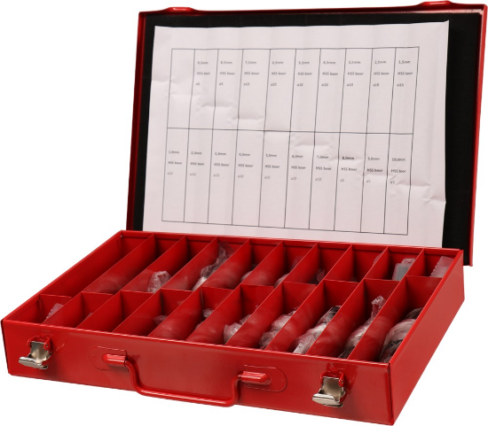 Afbeeldingen van Kelfort Assortiment kist - HSS 170 Delig Metaalboor 