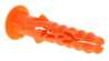Afbeeldingen van Spit plug - Ø5x25mm - nylon met kraag 