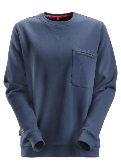 Afbeeldingen van Snickers ProtecWork dames sweatshirt 2867-9500, Maat XS, donker blauw