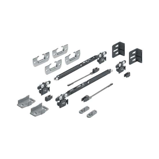Afbeeldingen van Hettich SysLine S Set met Silent System sluitingsdemping