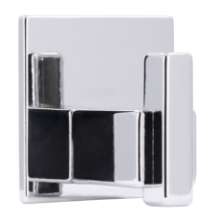 Afbeeldingen van Siro Haak metaal - zelfklevend L 50mm/H 38mm/B 50mm chroom glanzend 