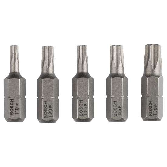 Afbeeldingen van Bosch 5-delig bitset Extra Hard (Torx®)