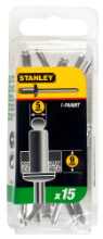 Afbeeldingen van Stanley popnagels - Ø5x9mm - 15 stuks