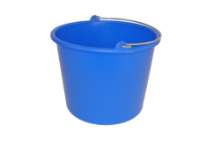 Afbeeldingen van Bouwemmers pvc groen 12 ltr. "klaassen"