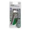 Afbeeldingen van Axa raamsluiting 3319-61-91/bl - 5sg met nok links afsluitbaar - Aluminium F1